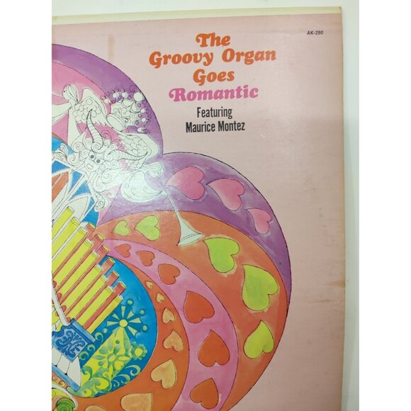 Maurice Montez - The Groovy Organ Goes Romantic" Vinyl LP (Design DLP-265, 1966) - Picture 2 of 8